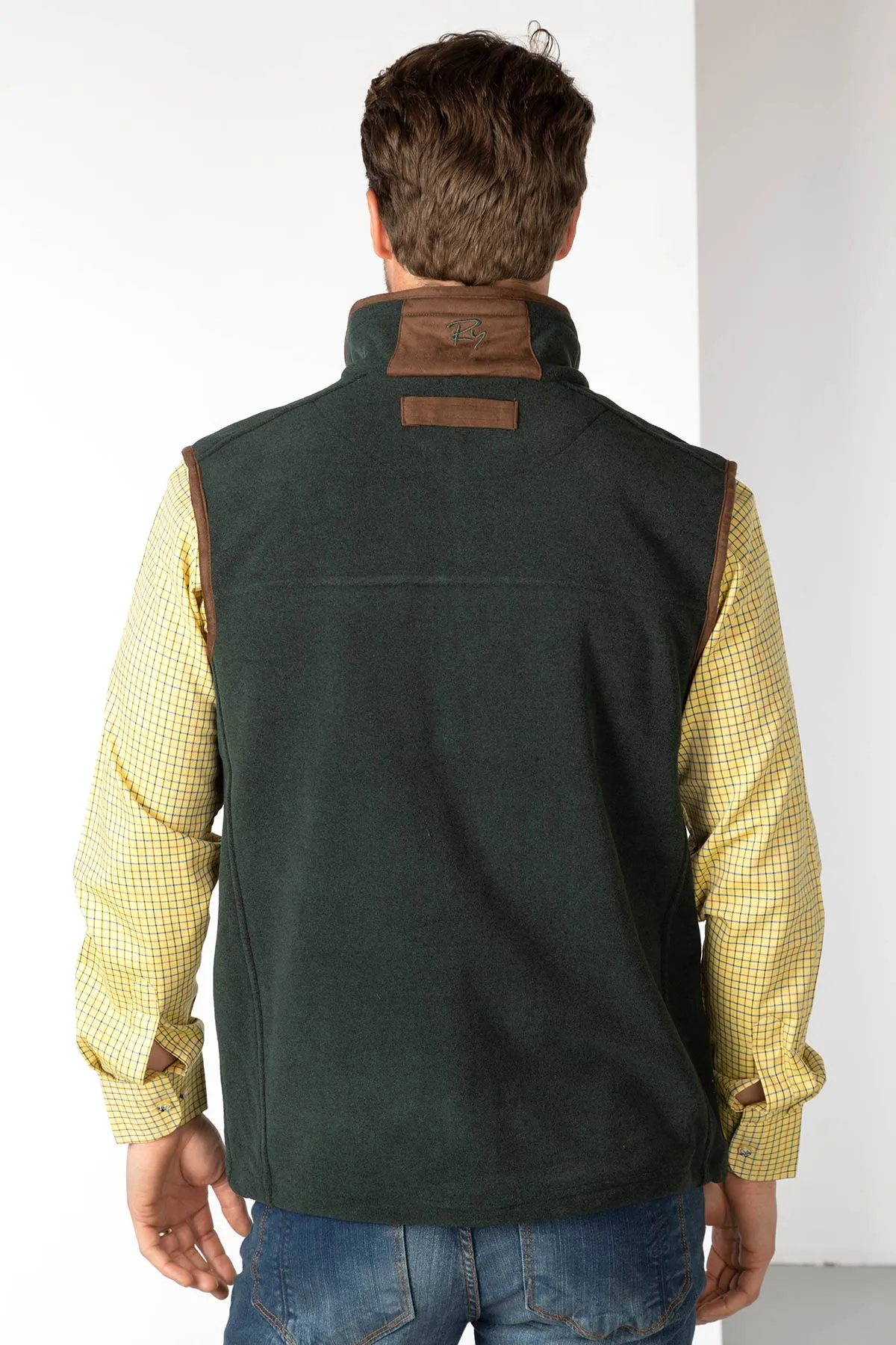 Men's Fleece Waistcoat - Huggate