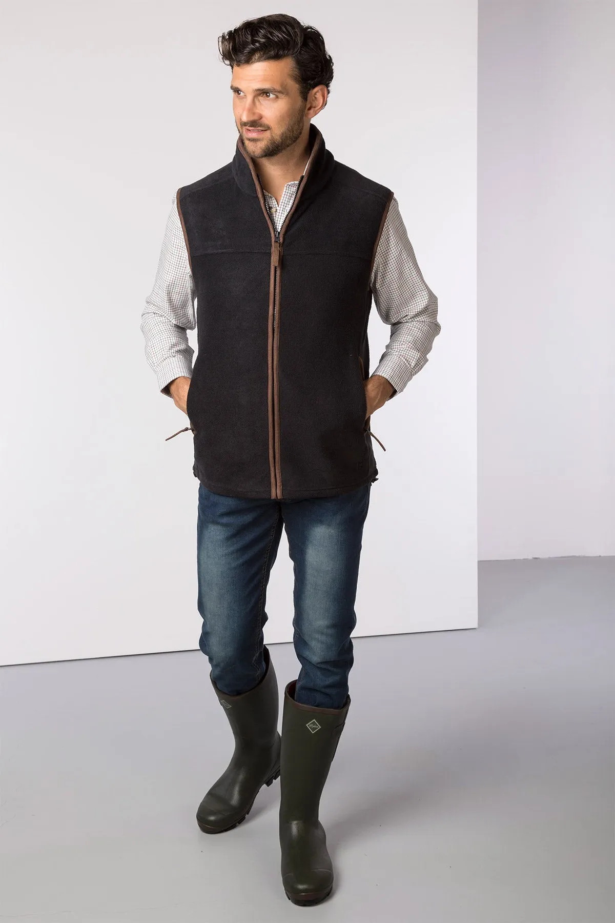 Men's Fleece Waistcoat - Huggate