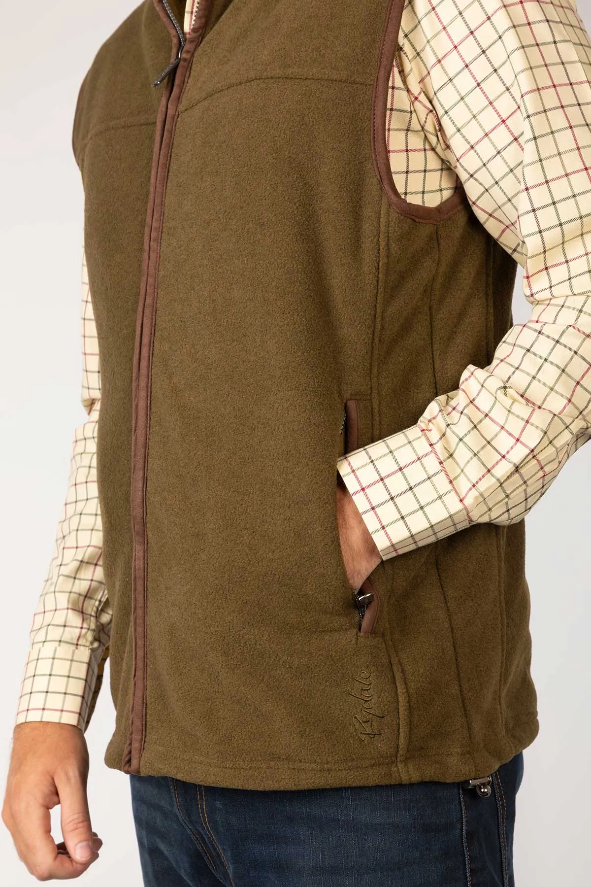 Men's Fleece Waistcoat - Huggate