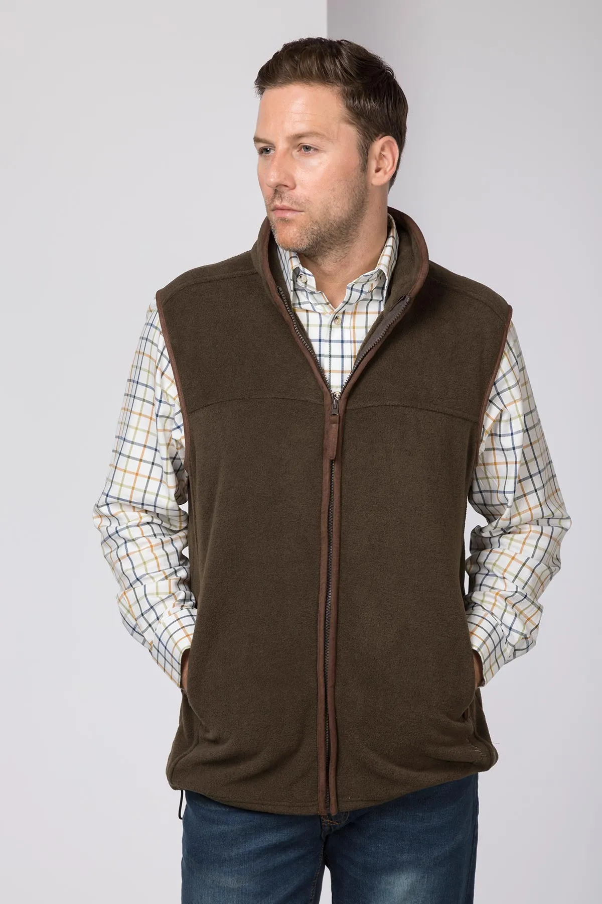 Men's Fleece Waistcoat - Huggate