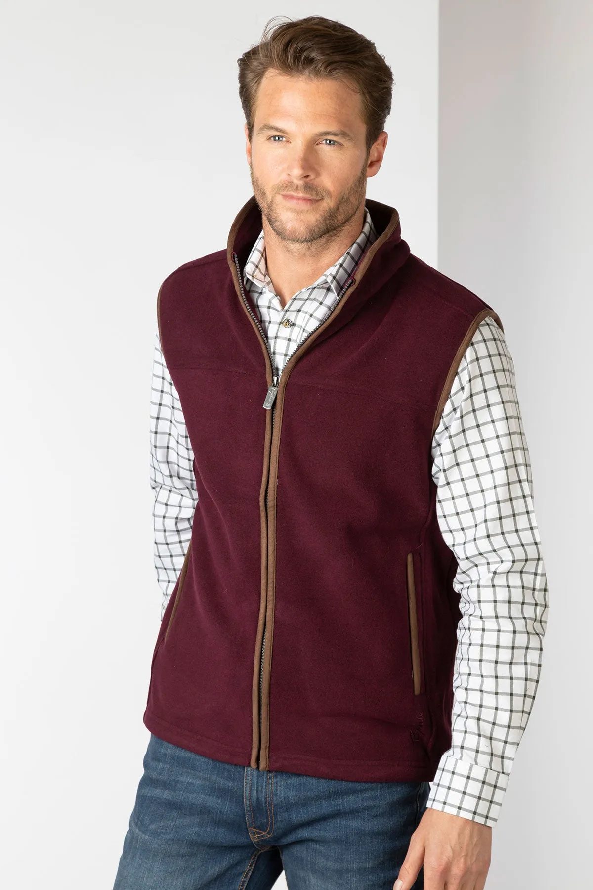 Men's Fleece Waistcoat - Huggate