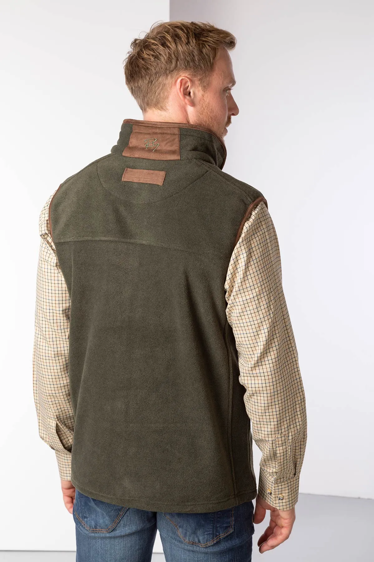 Men's Fleece Waistcoat - Huggate