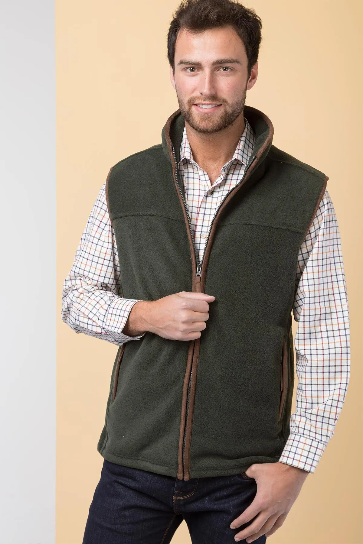 Men's Fleece Waistcoat - Huggate