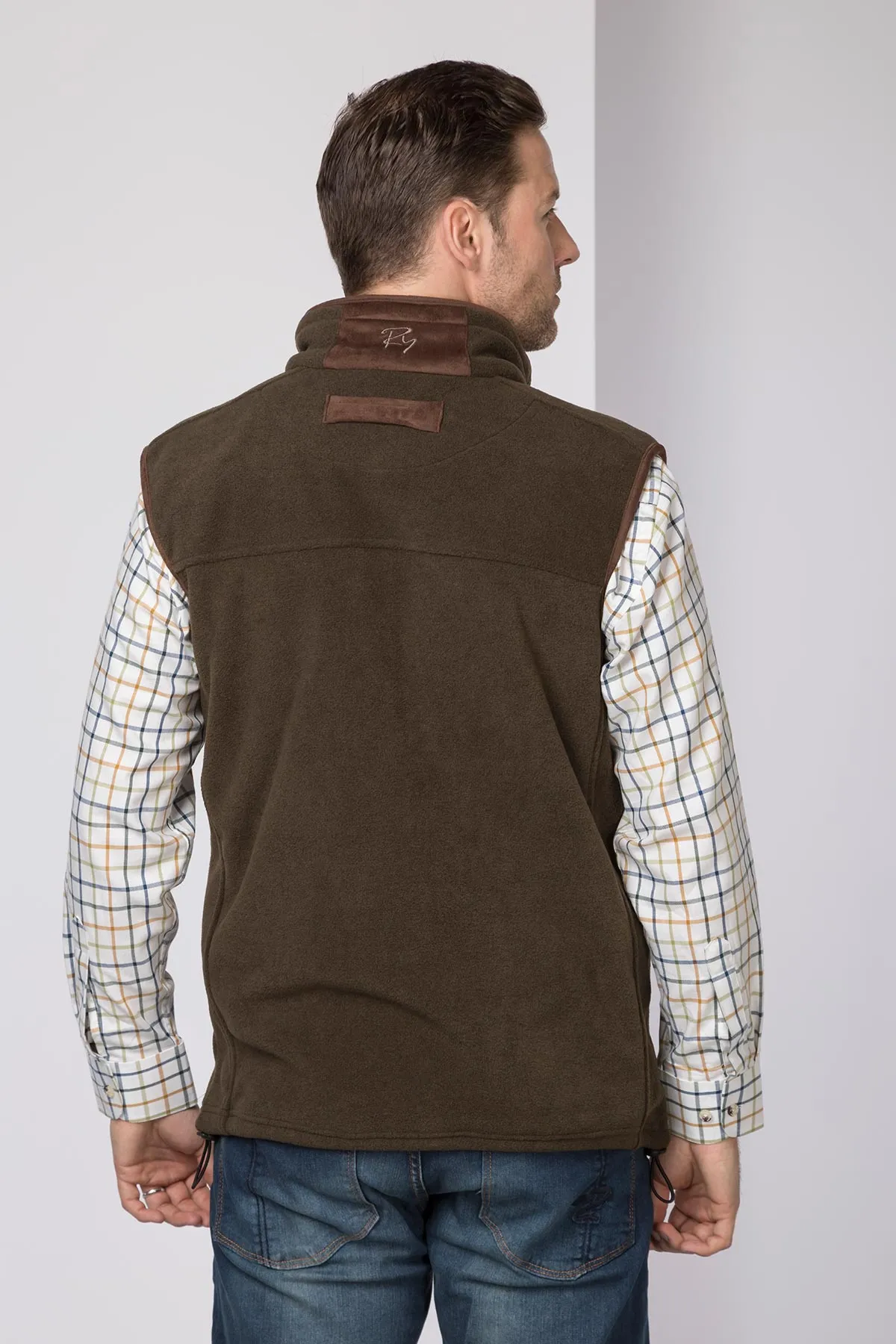 Men's Fleece Waistcoat - Huggate