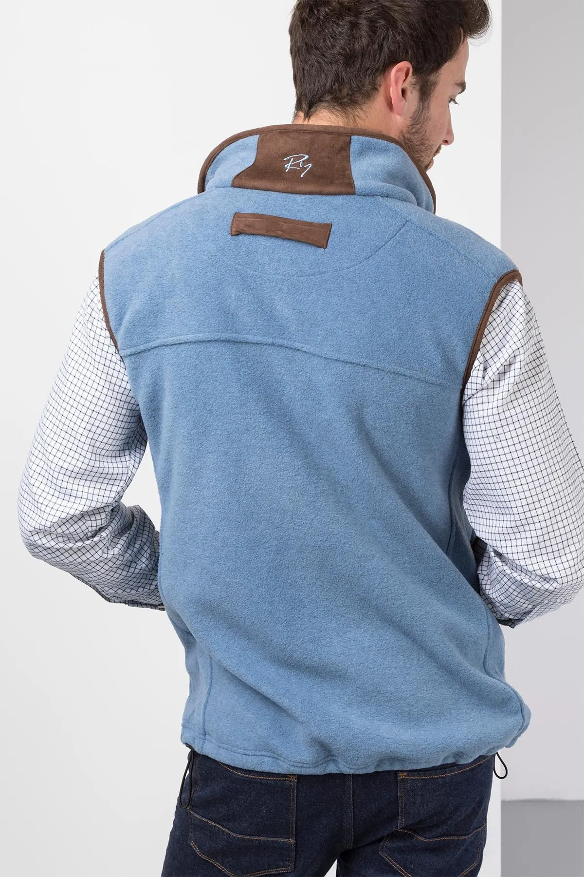 Men's Fleece Waistcoat - Huggate