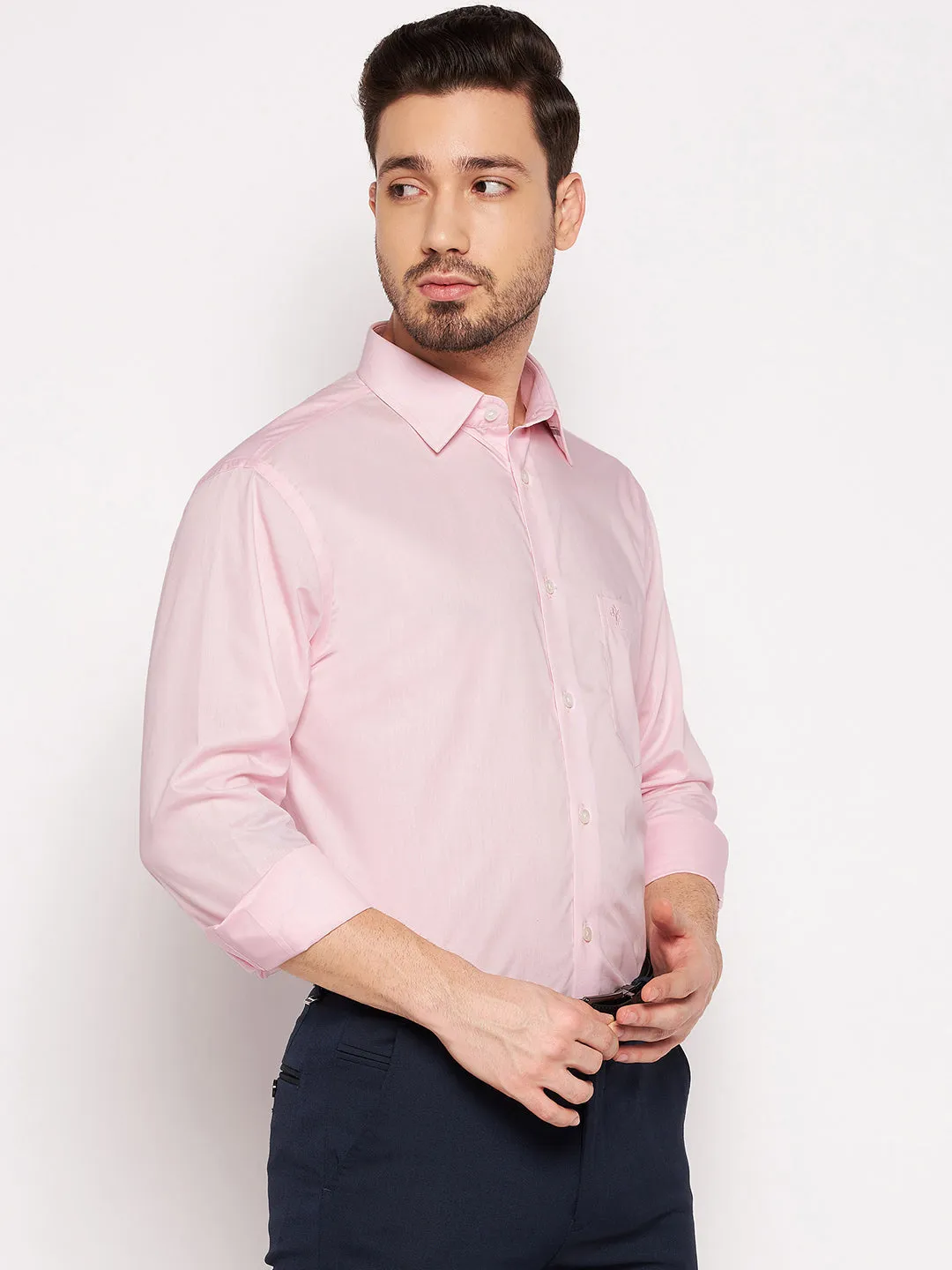 Mens Pink Shirt