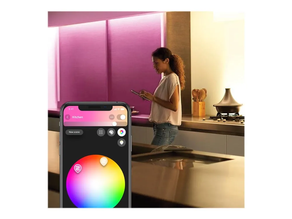 Philips Hue Lightstrip Plus V4 EMEA 2m Base kit LED strip