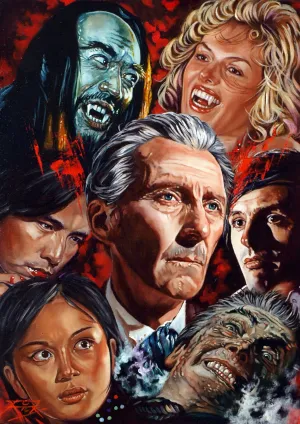 Rick Melton - Legend Of The 7 Golden Vampires -  Art Print