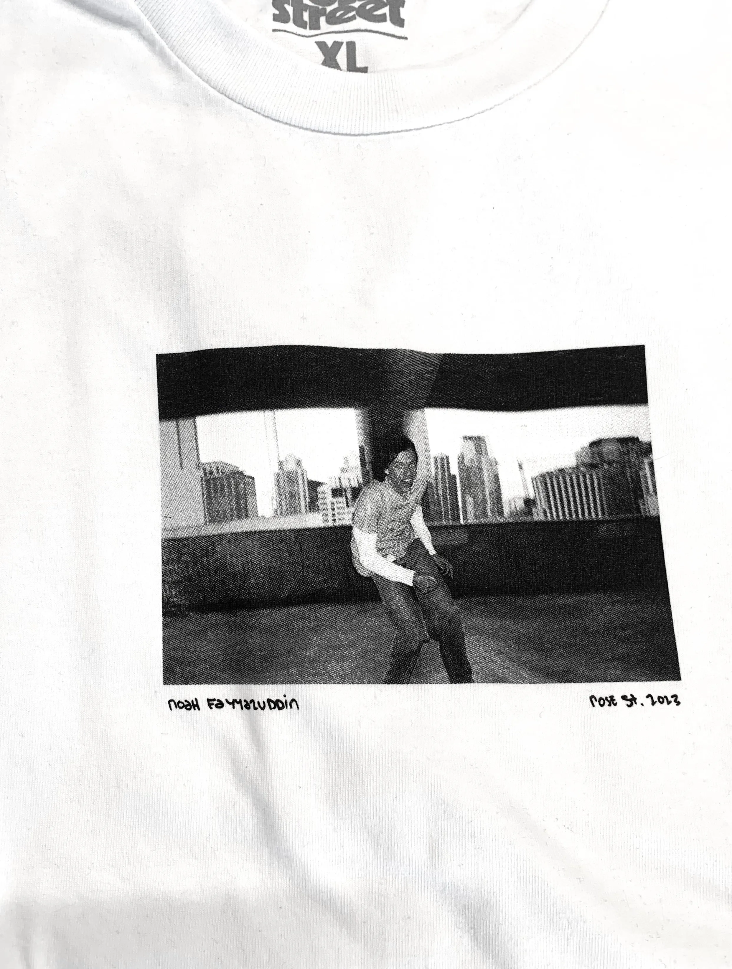 Rose Street Photo Show Tee White