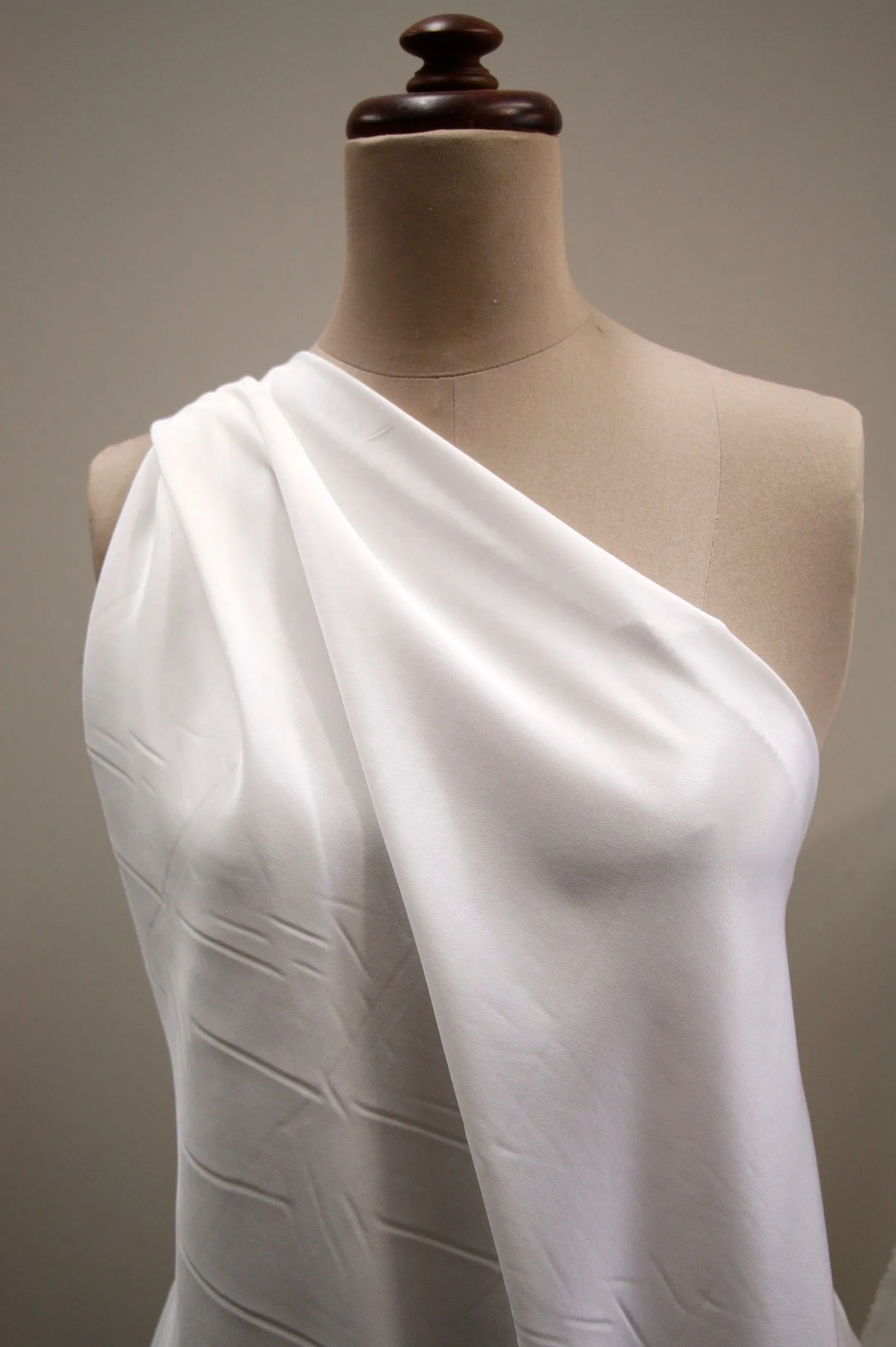 Silk Crepe De Chine - Natural