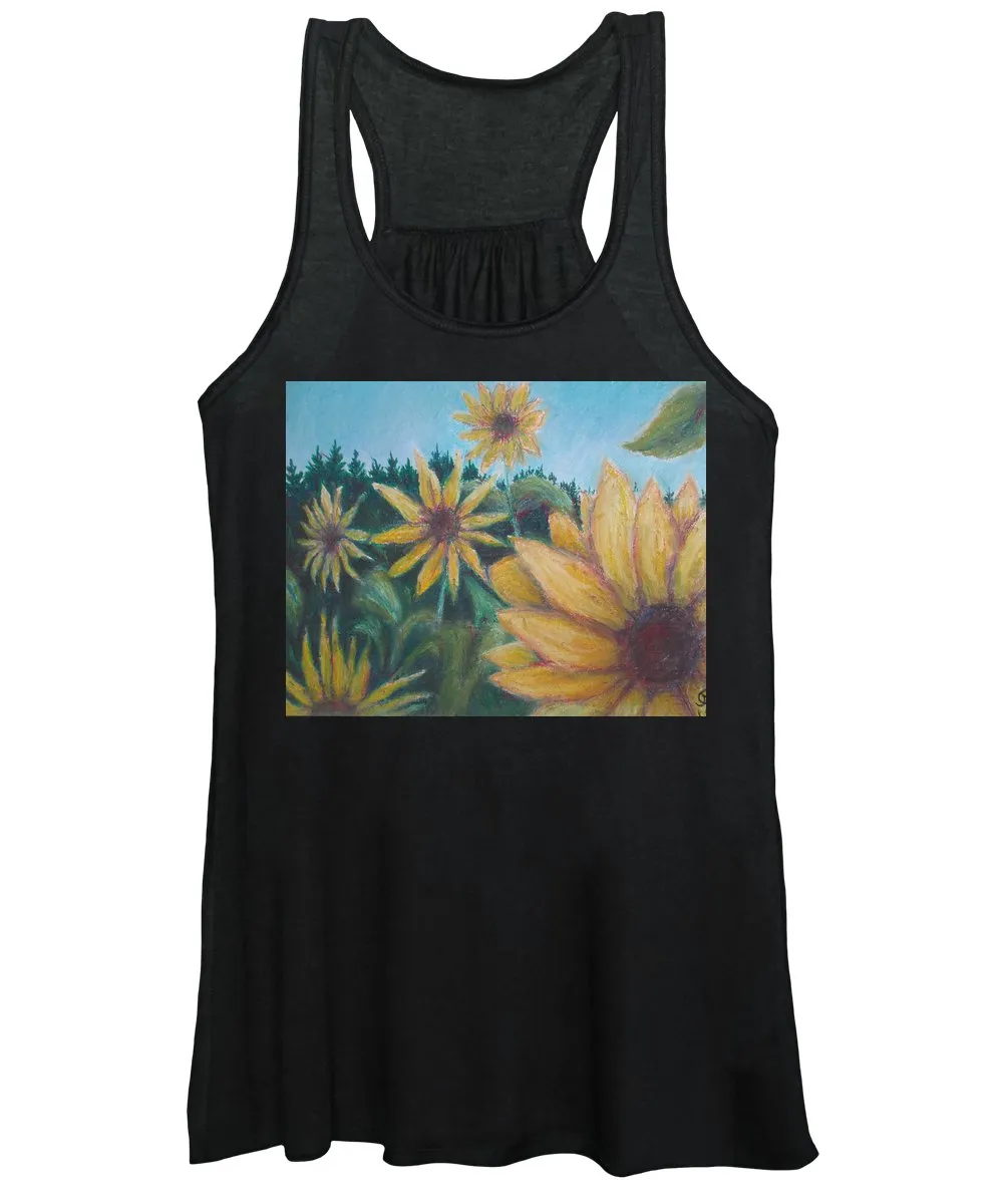 Sunny Flower ~ Women's Tank Top