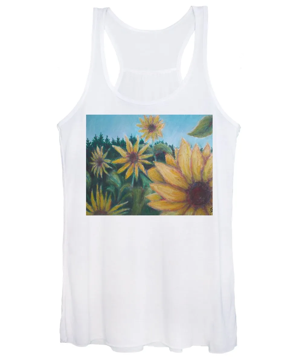 Sunny Flower ~ Women's Tank Top