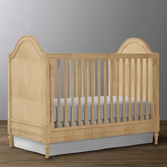 The Baby Atelier 100% Organic 18th Century French Crib Natural