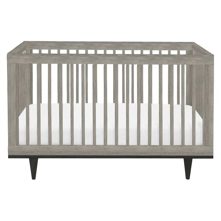 The Baby Atelier 100% Organic Modern Crib Grey