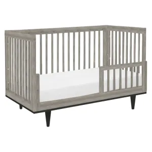 The Baby Atelier 100% Organic Modern Crib Grey