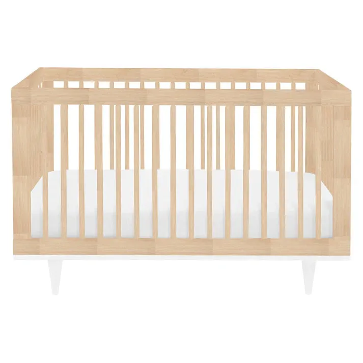 The Baby Atelier 100% Organic Modern Crib Natural