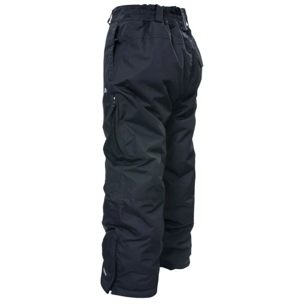 Trespass Marvelous Kids Ski Pants, Black