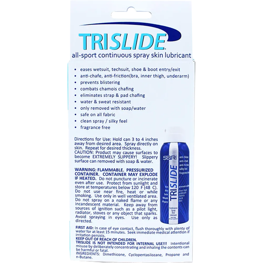 Trislide Continuous Spray Skin Lubricant