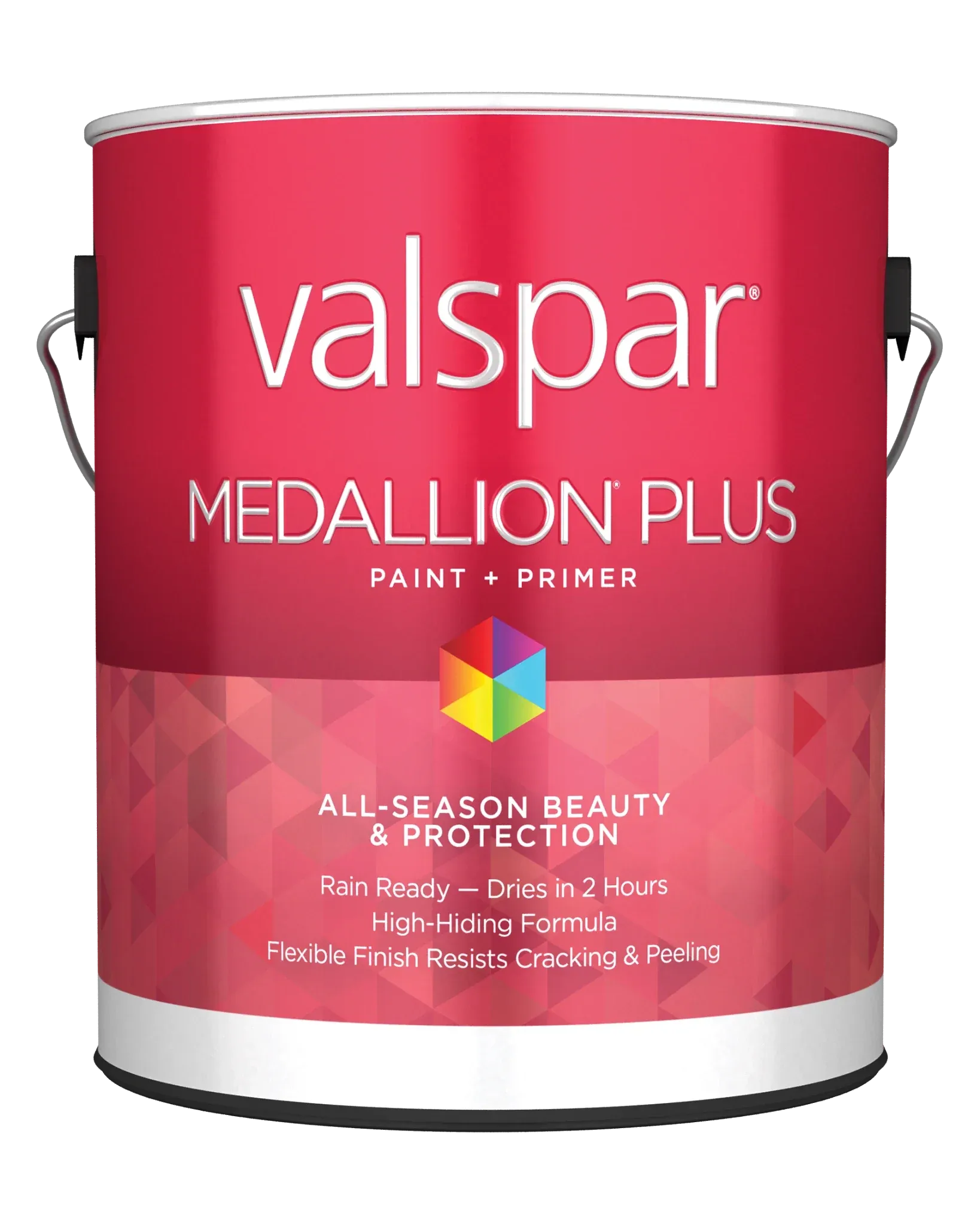 Valspar® Medallion® Plus Exterior Paint   Primer Semi-Gloss 1 Quart White Base