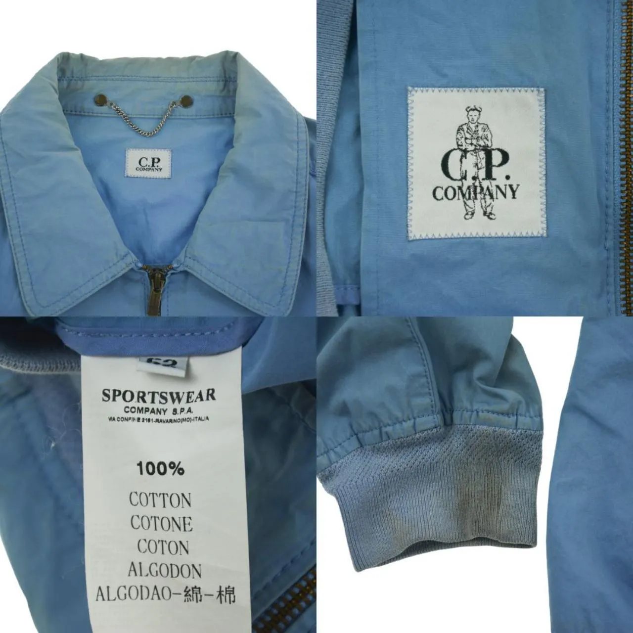 Vintage C.P Company Zip Up Jacket Size L