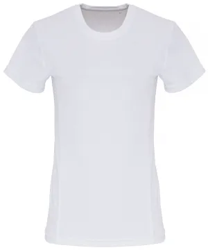 Womens TriDri® embossed panel t-shirt | White